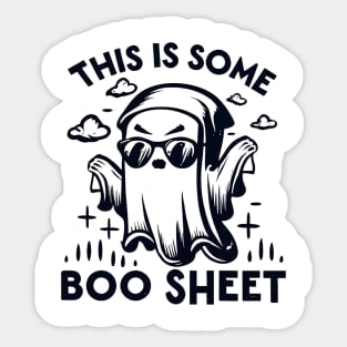 This is some Boo Sheet Art Sticker